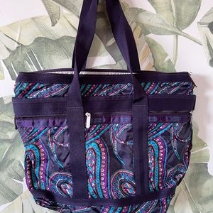 LeSportSac paisley large tote